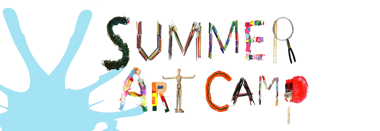 Summer art camps banner image